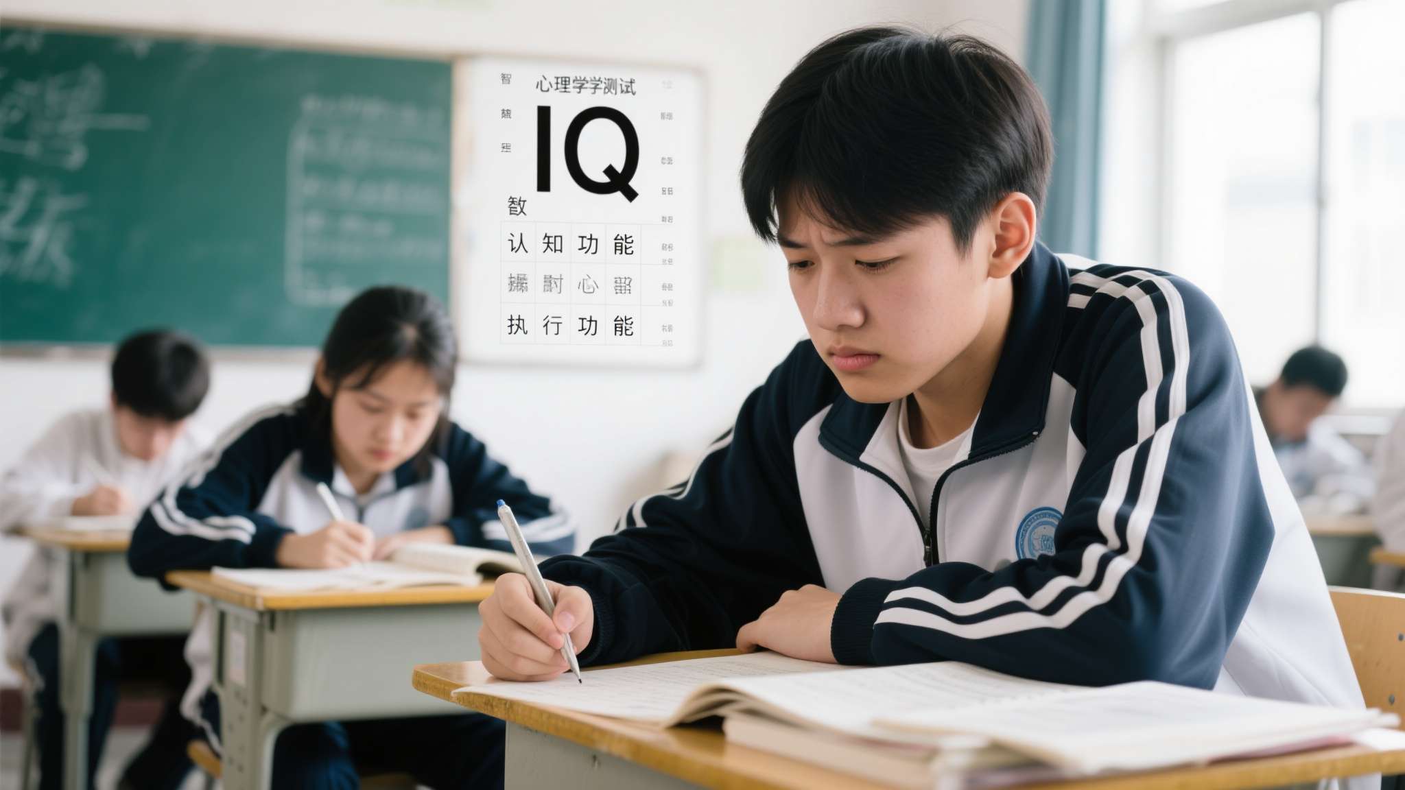 心理学专家指出，智力测验（IQ测试）的结果受多种因素影响，包括测试当天的情绪状态