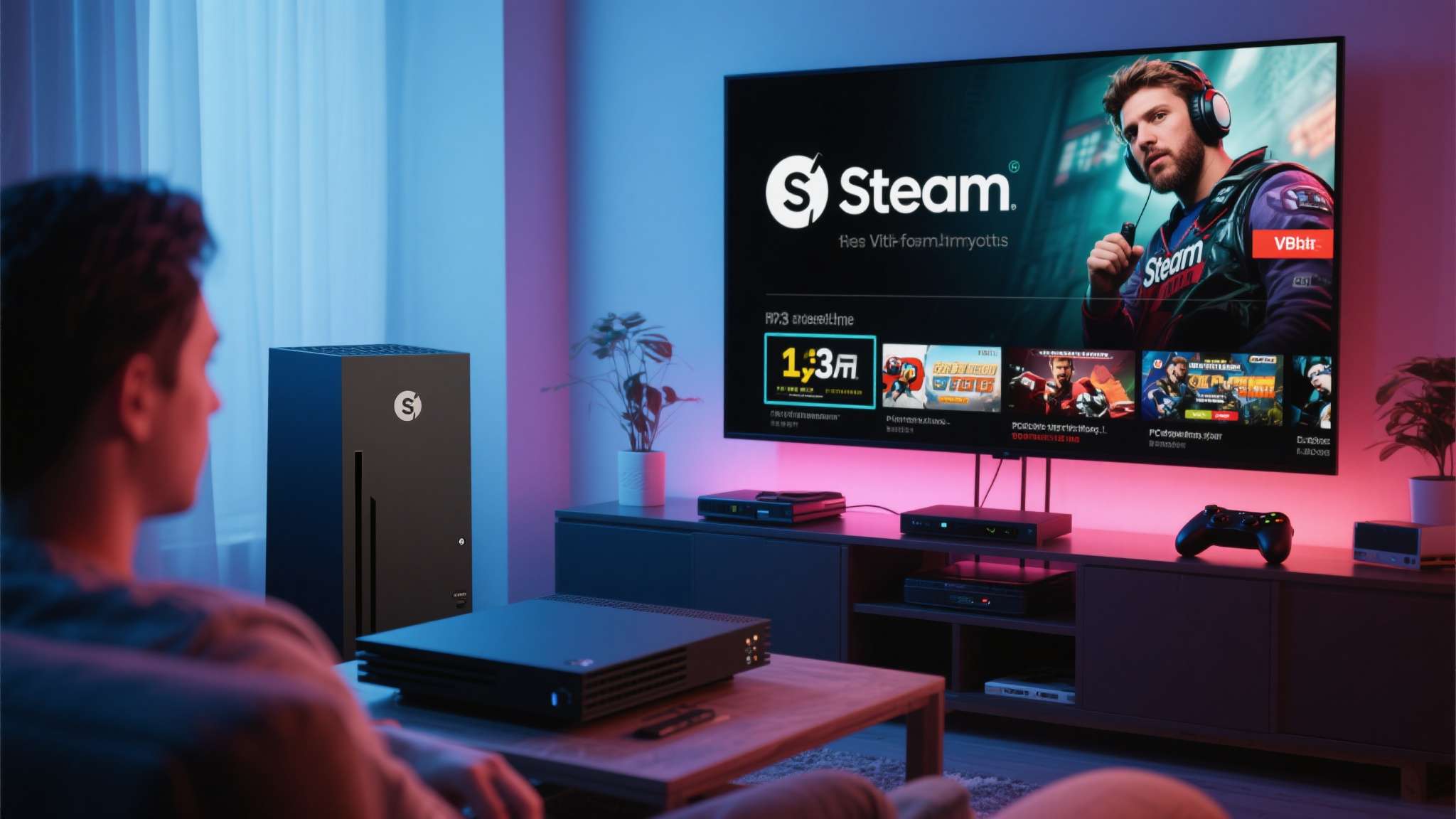 曝V社接收大量手柄货物! 或预示Steam新主机即将登场 从市场角度来看,Steam平台坐拥超过1.3亿月活跃用户,这是任何一家主机厂商都